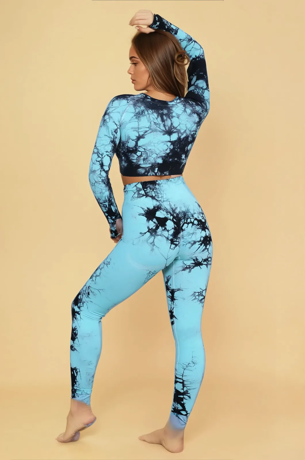 Jacquard Breathable Custom Seamless Tights