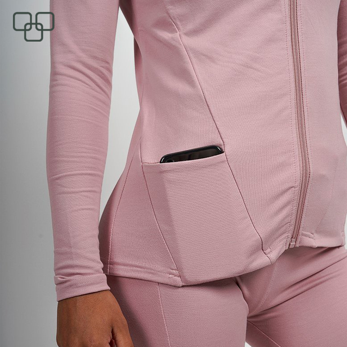 Women Fitness Zipper Private Label Activewear Jacket