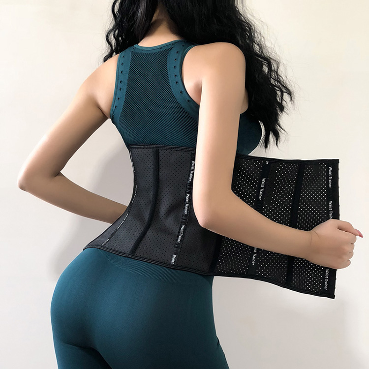 Wholesale Custom Private Label Latex Waist Cincher Satin Breathable Eco-Friendly Waist Trainer Corset for Women Shaping