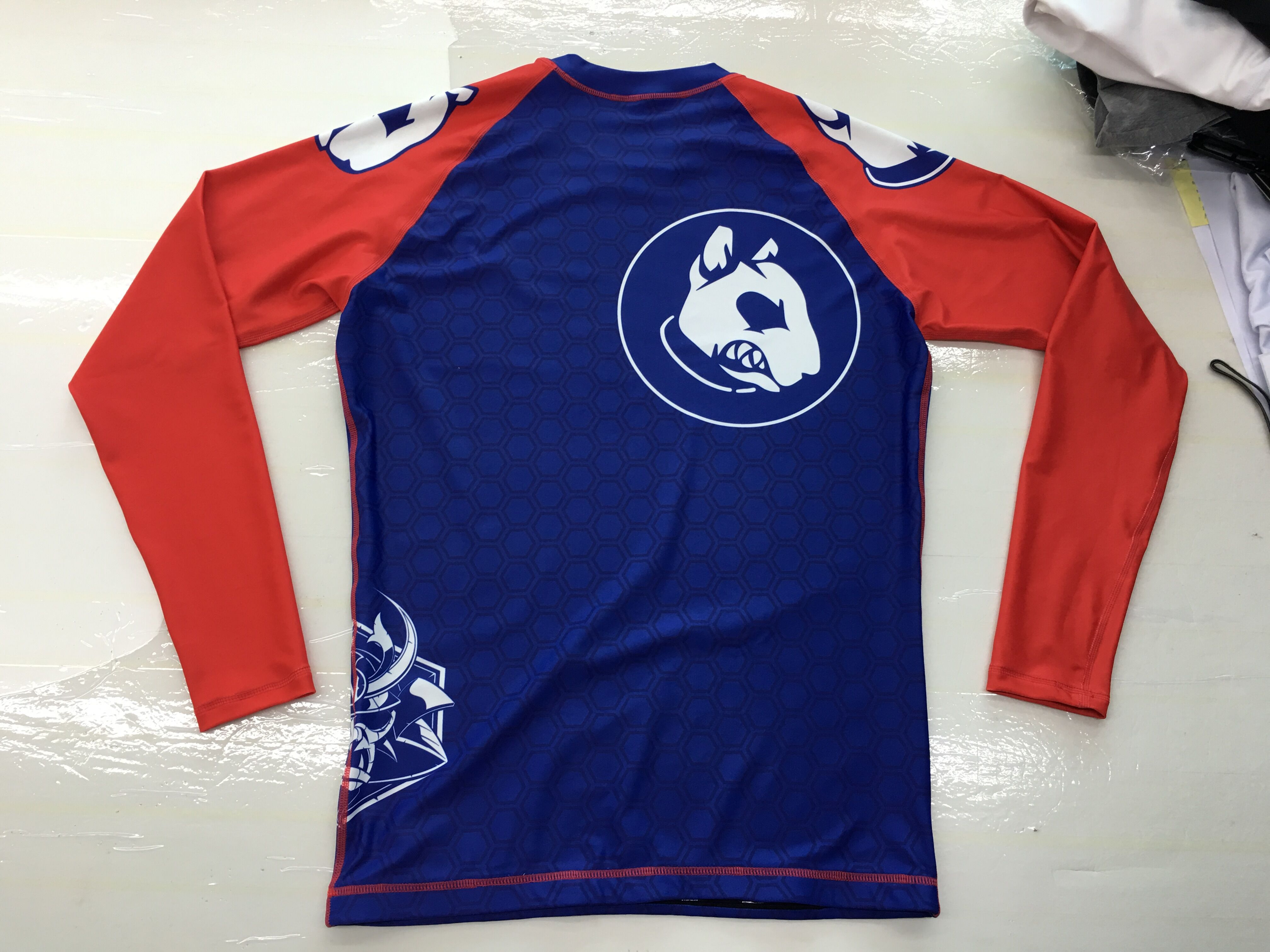 Custom Rashguard BJJ Detail View 6
