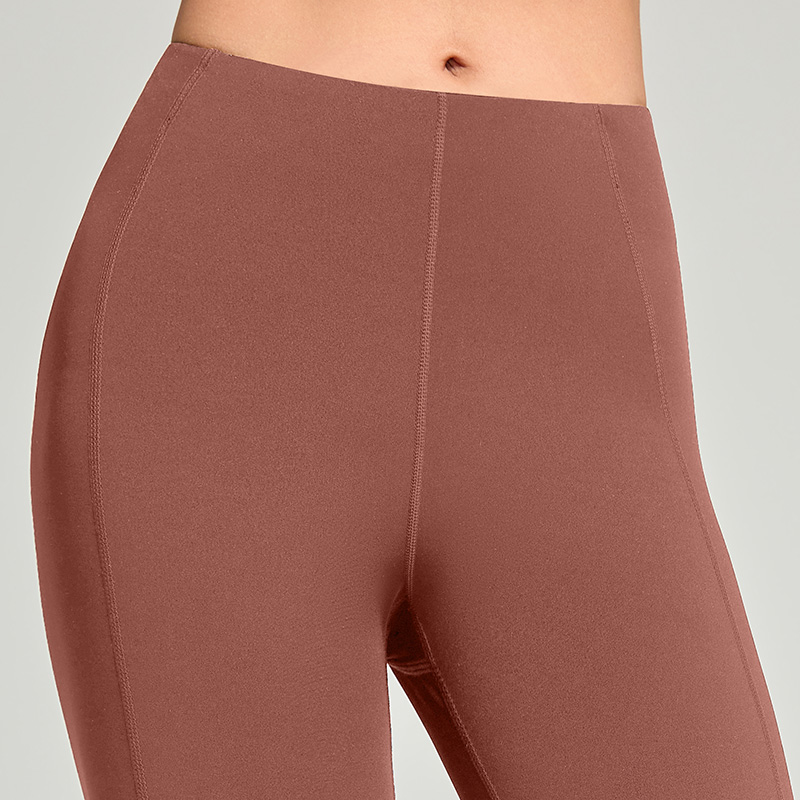 High Quality High Waist Tummy Control Design Nude Feel Yoga Leggings Ankle Sports Pants for Women Workout Fitness Gym Wear