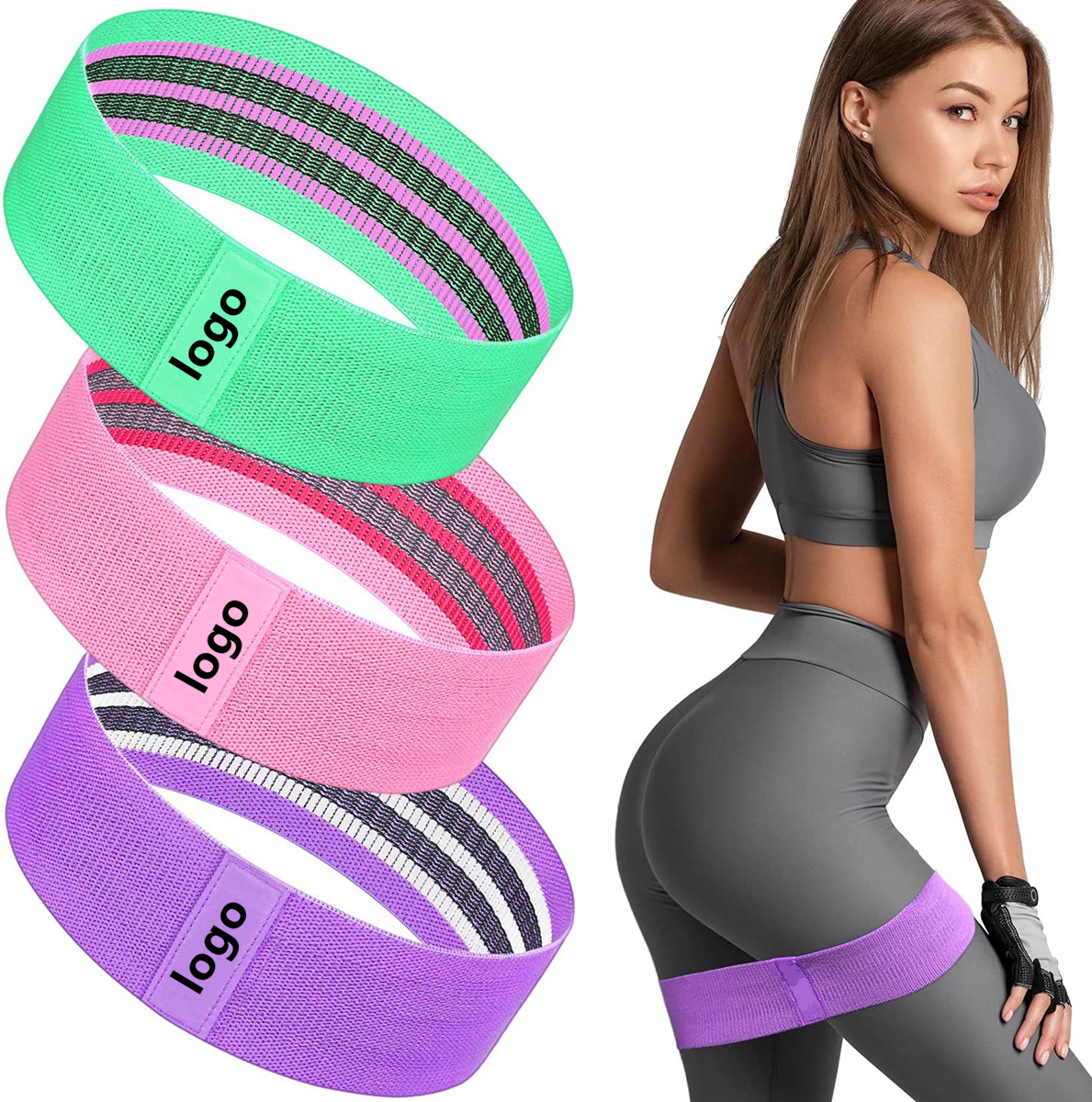 Fabric resistance band details