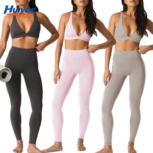 Women Seamless Gym Activewear Two Piece Set