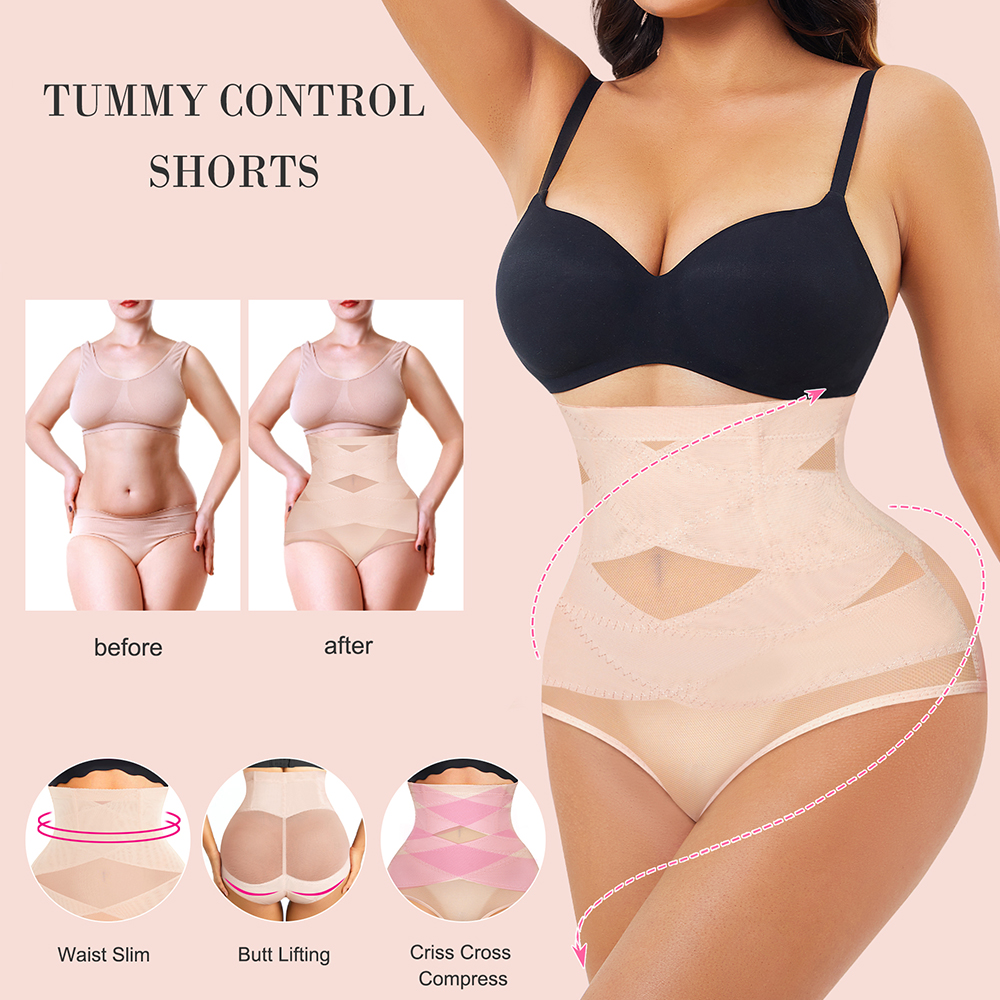 OEM High Waist Trainer Shaper Tummy Control Panty Shaper Tummy Tuck Shapewear Panties Body Shaper Women'S Panties Shorts