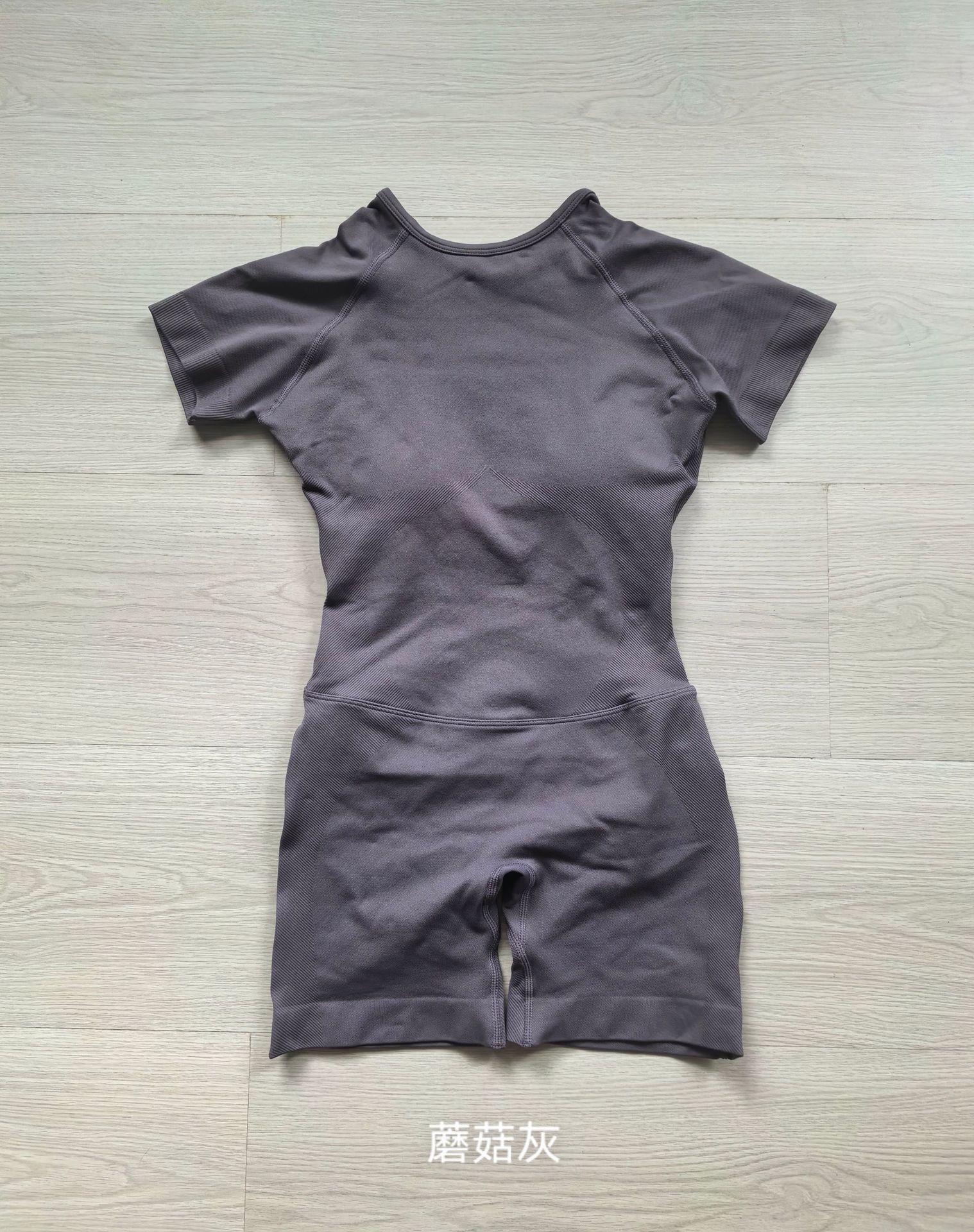 Hot Sale Seamless Short Sleeve Backless Yoga Jumpsuit Quick Dry 4 Way Stretch Scrunch Butt Women Fitness Wear Sports Bodysuits