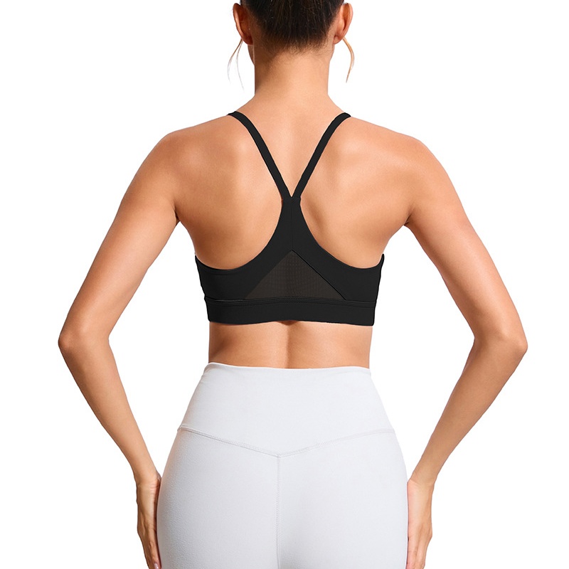 Wholesale Fitness Girls Ladies Sport Bra Top Custom Oem Logo Backless Sports Bra Gym Yoga Sports Bra