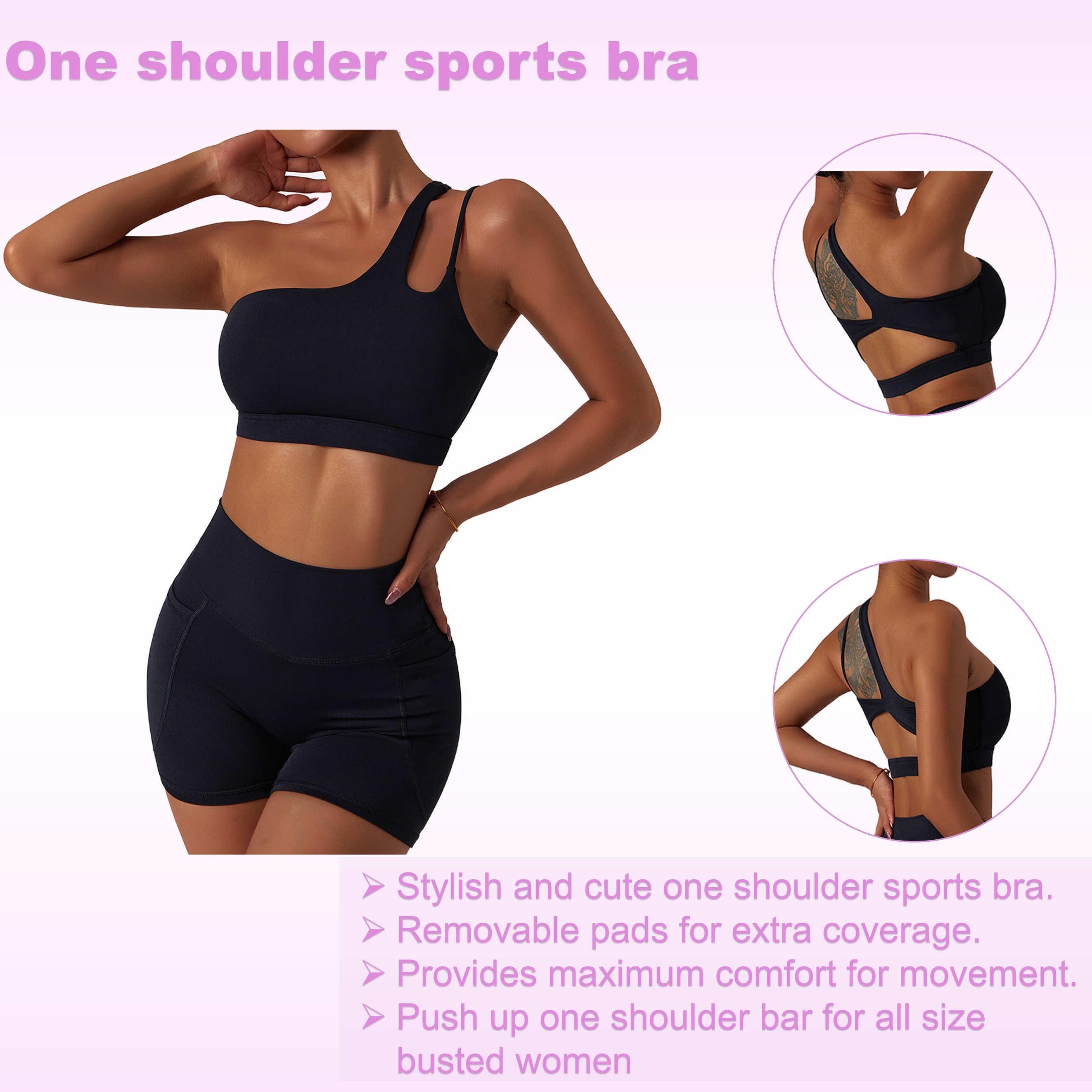 Wholesale Yoga Leggings Running Workout Clothing Yoga Suit Top Sports Wear Gym Fitness Set