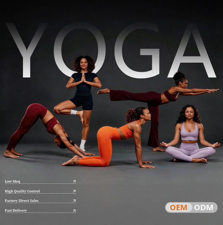 Custom Logo V-Shape Ribbed High Waist Elastic Athletic Yoga Leggings for Women Scrunch Gym Workout