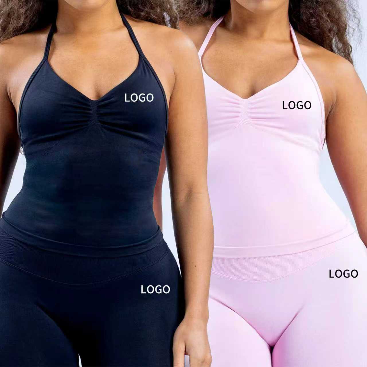 Custom 4 Piece Fitness Set Woman Activewear Manufacturers Outfit Workout Breathable Quick-Drying Womens Clothing Gym Sets