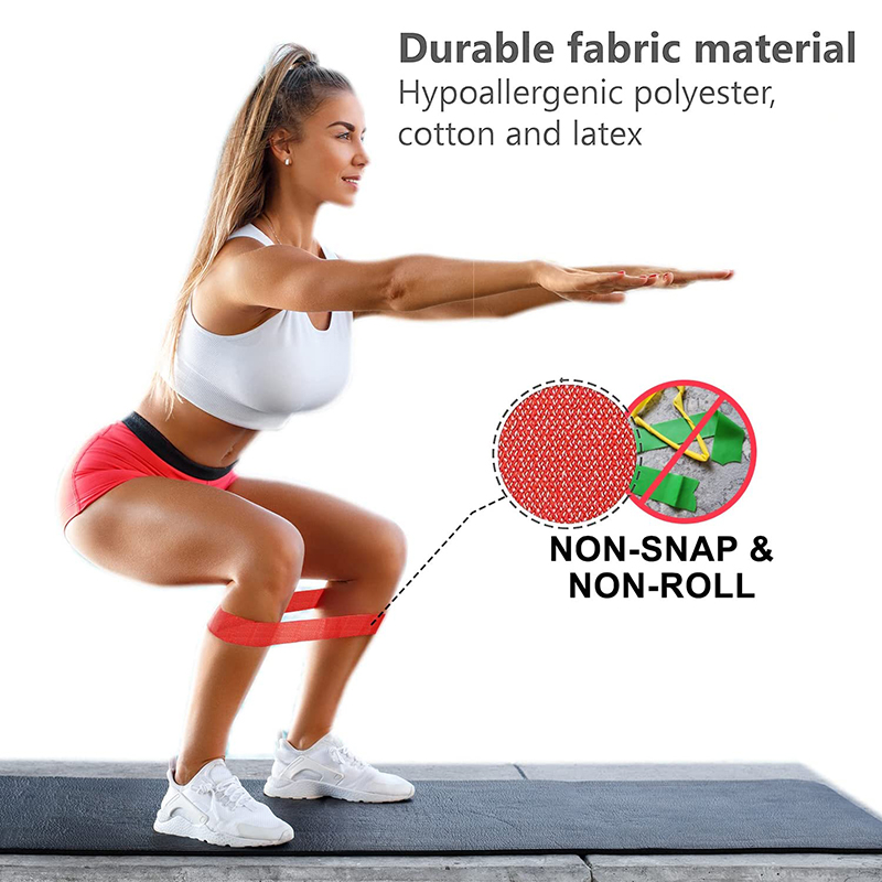 Custom logo Oem Odm Fabric Resistance Manufacturer Booty Bands