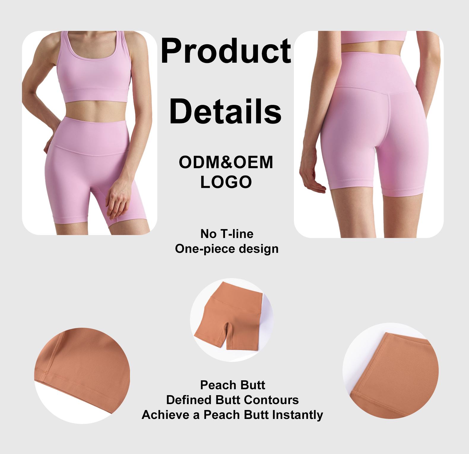 FITVOLT Custom Wholesale Solid High-Waisted Elastic Waist Plus Size Fitness Yoga Pants Breathable Seamless Eco-Friendly Scrunch
