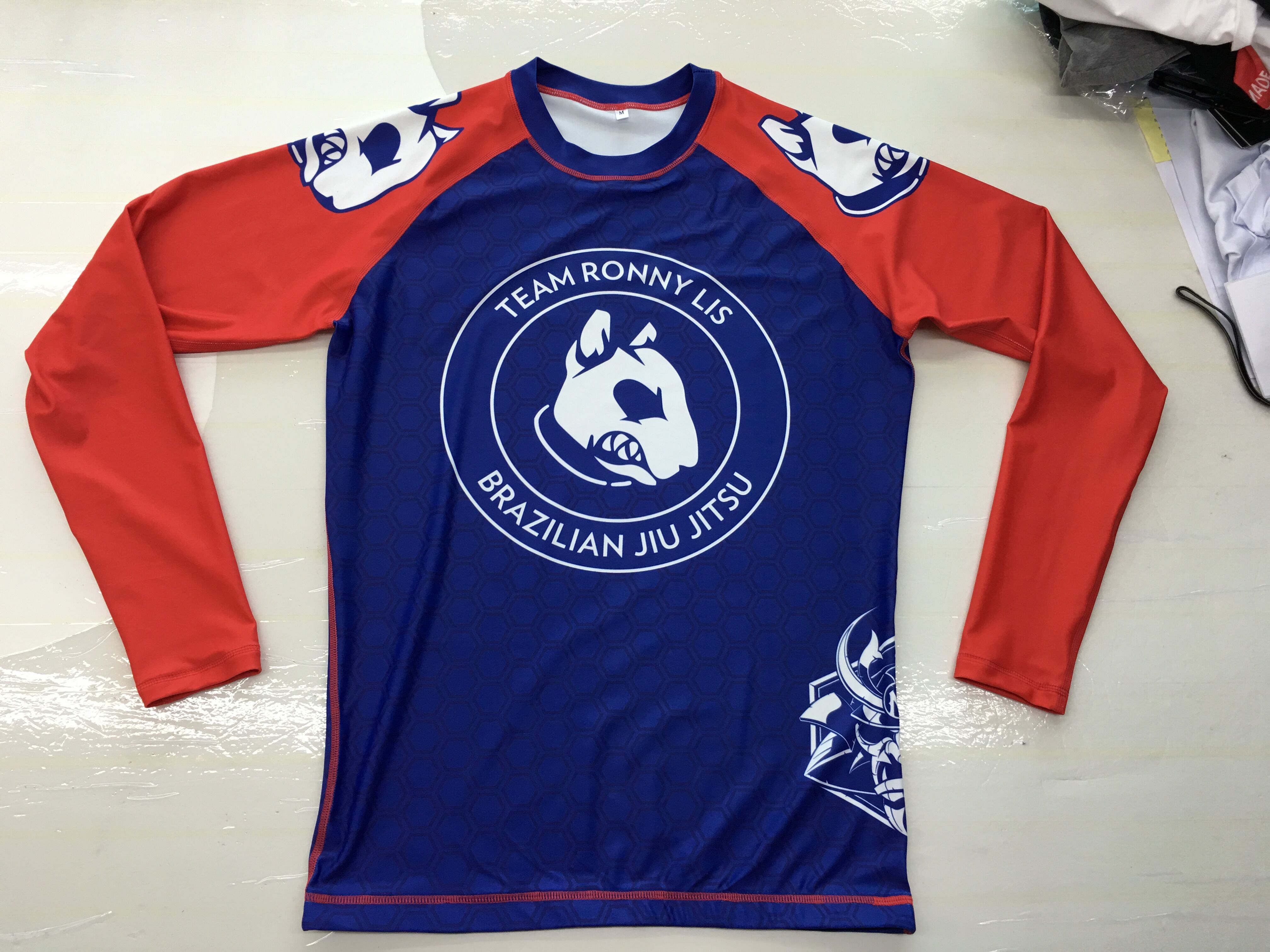 Custom Rashguard BJJ Detail View 5