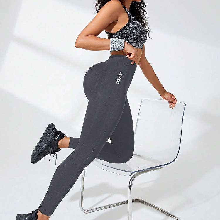 Women's Cheap Sexy Butt Lifting Seamless Yoga Pants High Waisted Shaping Fitness Leggings Gym Tights Sports Wear Manufacturers