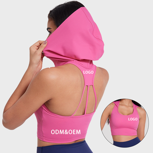 Seamless Yoga Sports Bra With Four-way Stretch Tank Top