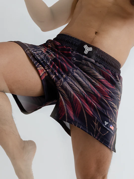 Tonton Custom Private Label Polyester Heat-Transfer Printed MMA Boxing Shorts Unisex Adult