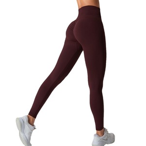 Wholesale Sportswear Active Wear Legging Seamless Gym Clothes Workout Yoga Leggings Running Fitness Tights Pants