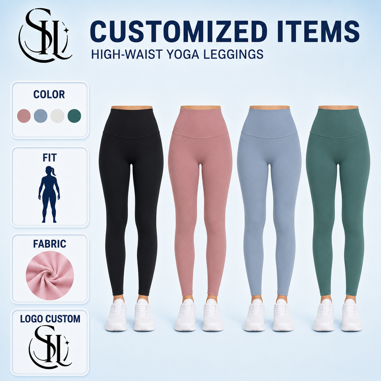 OME High Waist Leggings Women Seamless Yoga Pants Full Length Gym Fitness Workout Tights 6 Colors Sportswear Custom