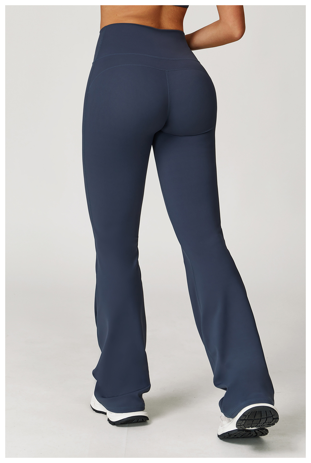 Wholesale Custom Logo Women Yoga Bell-Bottoms Sports Yoga Pants Gym Clothes Fitness Workout Wear Wide Leg Pants Flared Leggings