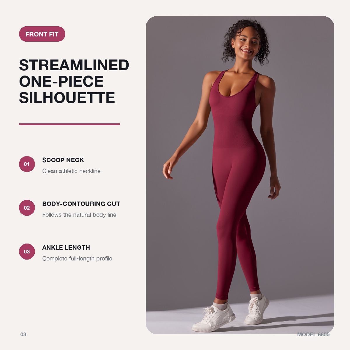 Nessaj OEM Women's Workout Jumpsuit One Piece Seamless Spandex/Nylon Bodysuit Breathable Quick Dry Backless Full Length