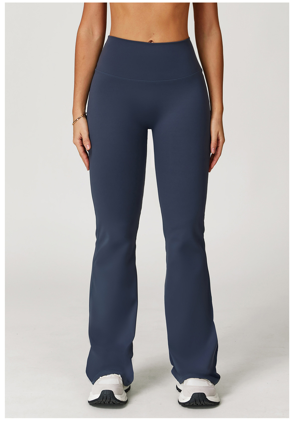 Wholesale Custom Logo Women Yoga Bell-Bottoms Sports Yoga Pants Gym Clothes Fitness Workout Wear Wide Leg Pants Flared Leggings