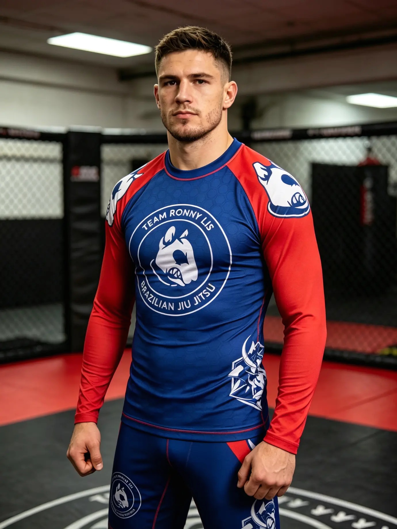 Custom Rashguard BJJ Detail View 4