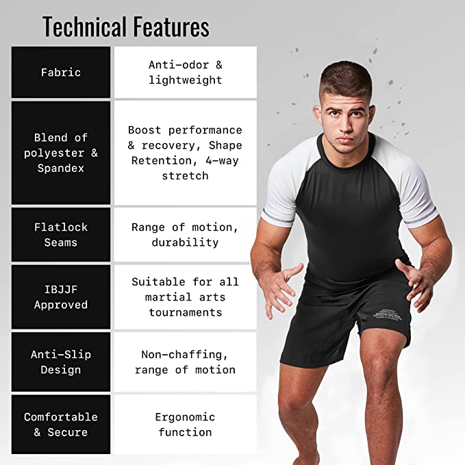 MMA Rash Guard Display