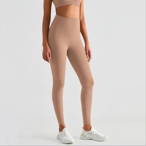 Custom Logo High Waist Stretch Seamless Leggings for Women High Quality Butt Lifting Yoga Pants Active Wear Manufacturer