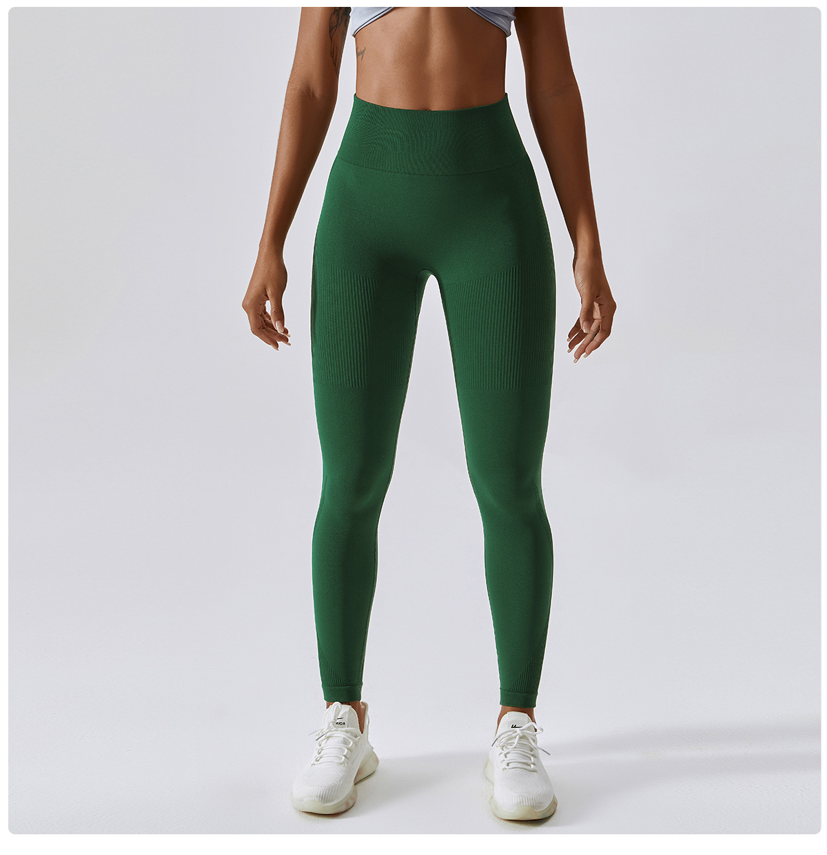 Custom Seamless Workout Yoga Fitness Butt Lifting Tights High Waisted Gym Leggings for Women