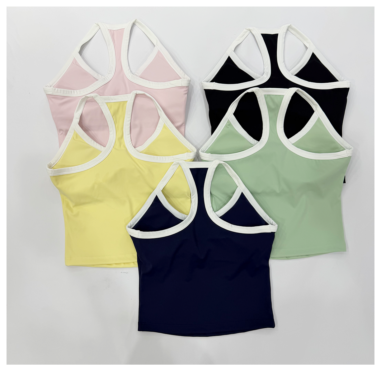 ABX6001 New Arrival Spandex Nylon Breathable Sports Wear Women Set Custom Bare Skin Mujer Activewear Sets Wholesale Yoga Set