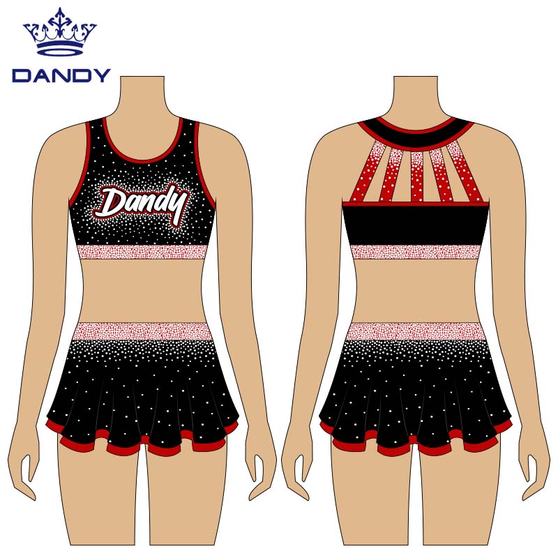 Cheerleading Uniform Design Variation 4