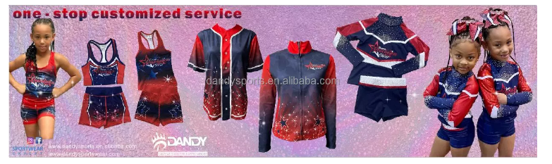 High School Girls Cheerleading Uniform Showcase