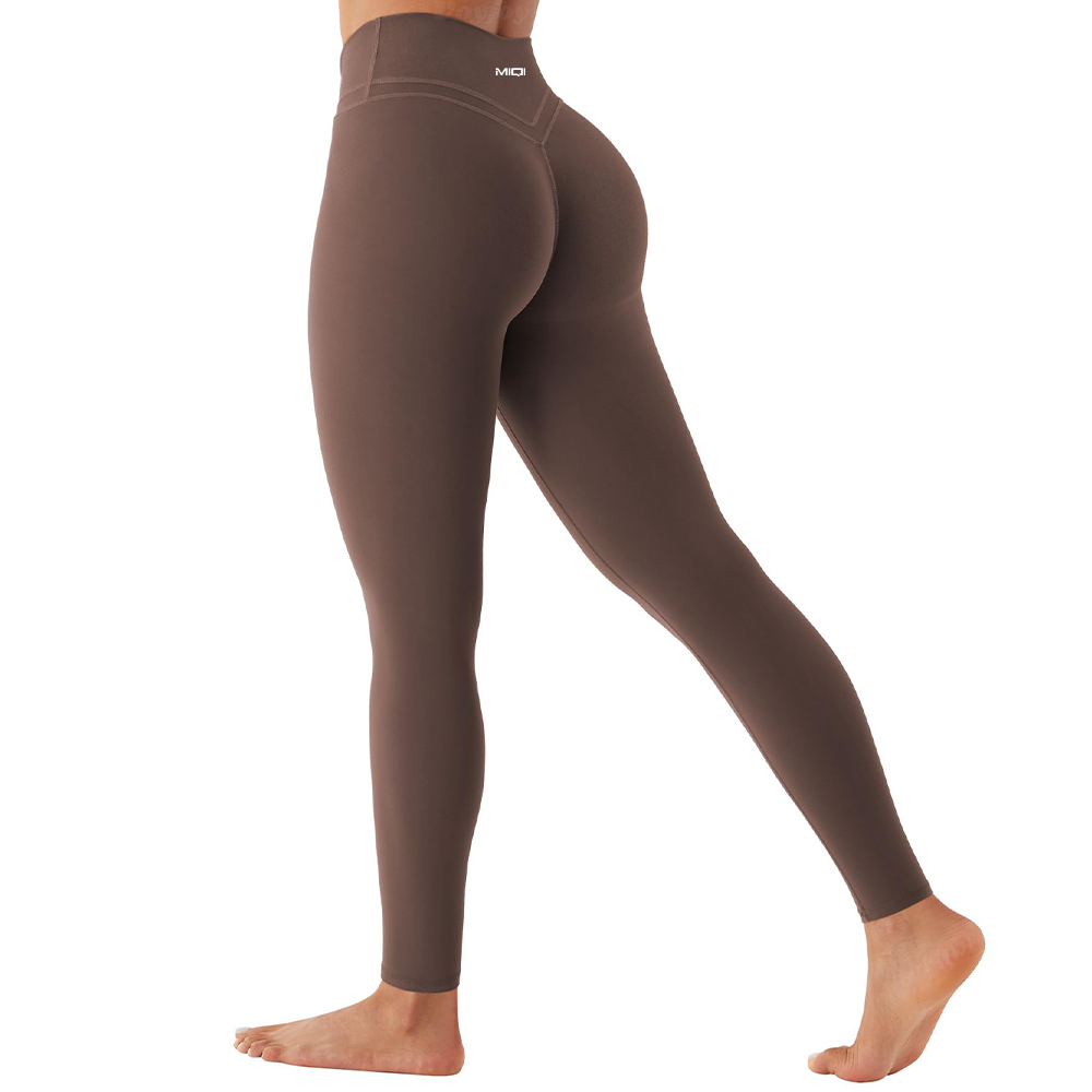 Nylon Spandex Activewear Yoga Leggings Sports Fitness Workout Leggings Tummy Control Butt Lift Yoga Pants