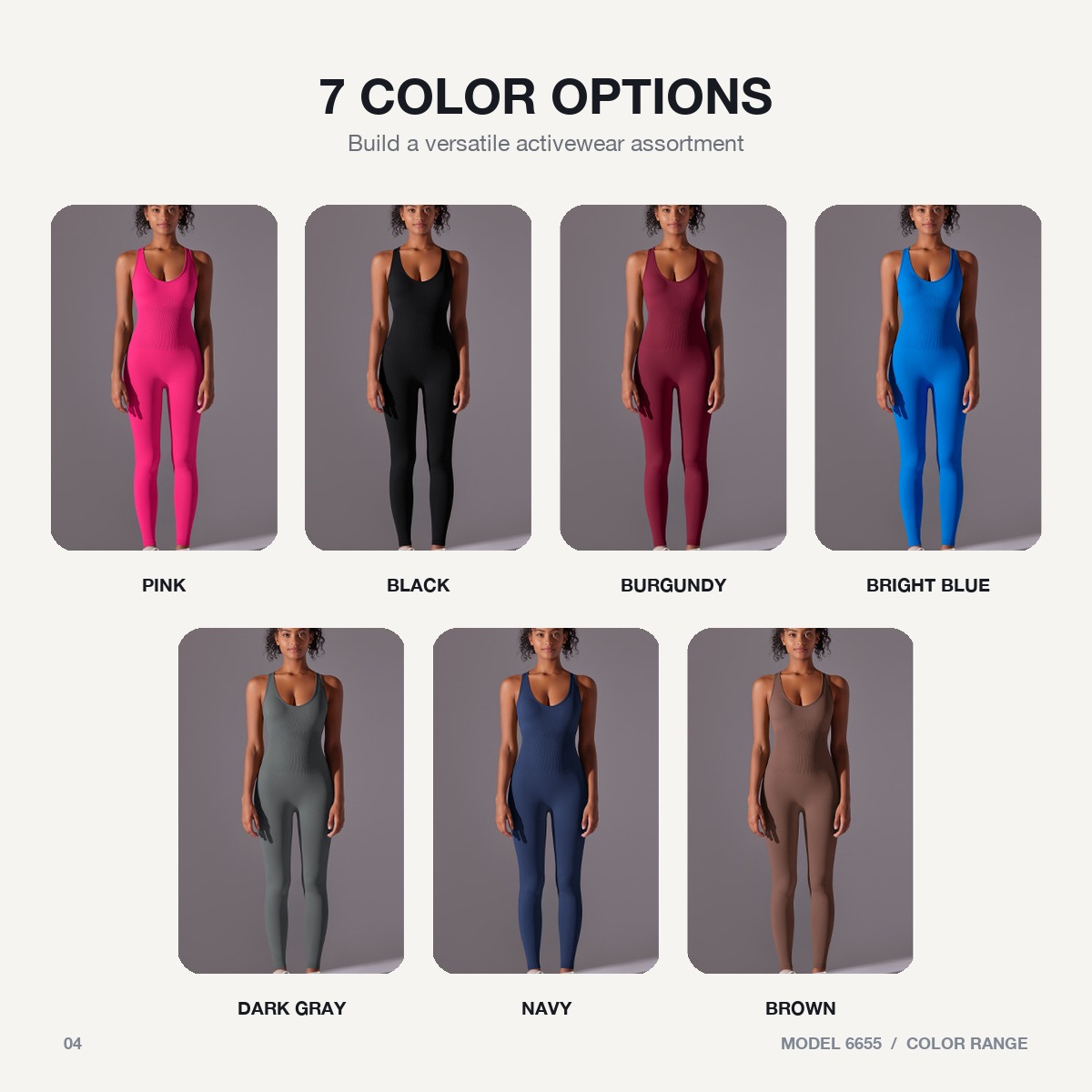 Nessaj OEM Women's Workout Jumpsuit One Piece Seamless Spandex/Nylon Bodysuit Breathable Quick Dry Backless Full Length