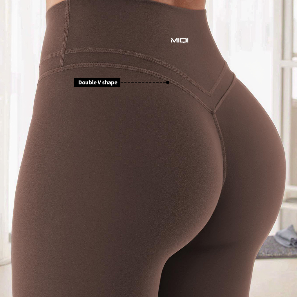 Nylon Spandex Activewear Yoga Leggings Sports Fitness Workout Leggings Tummy Control Butt Lift Yoga Pants