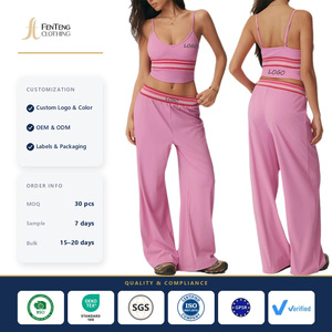 Y2K Athleisure Cropped Flare Yoga Set